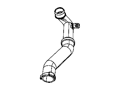 Mopar 4891759AB Hose-INTERCOOLER Inlet