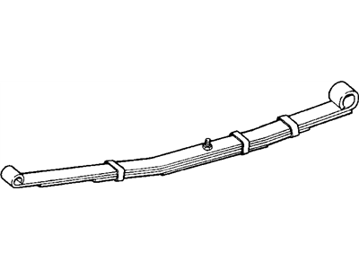 Mopar 52000545AB Rear Leaf Spring