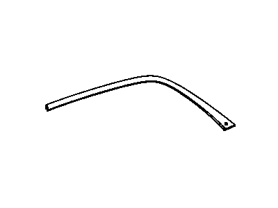 Mopar 57010408AF Molding-Rear Door