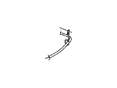 2006 Dodge Dakota Parking Brake Cable - 52013354AH