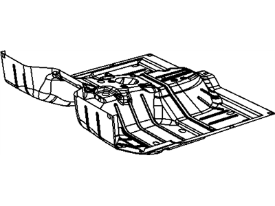 Mopar 55395323AB Pan-Floor