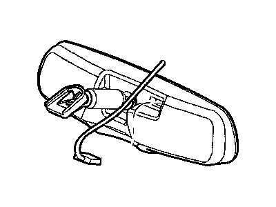 Mopar 5008589AB Inside Rear View Mirror