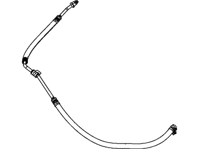 Mopar 68078363AC Hose-Power Steering Return