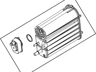 Mopar 4627192AE CANISTER-Vapor