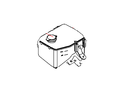 Mopar 55038011AA Bottle-COOLANT Recovery