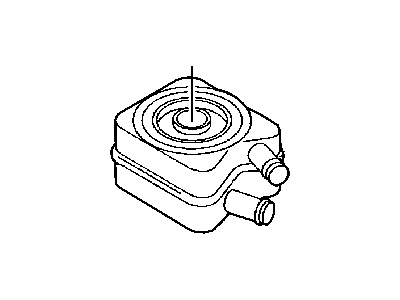 Mopar 68000688AC Engine Oil Cooler