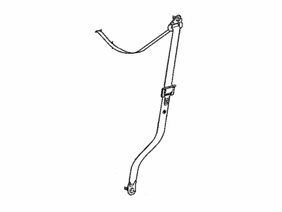 Mopar TS581DVAG Front Seat Belt