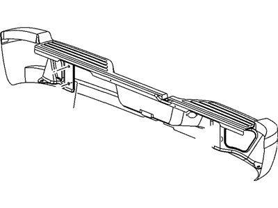 Mopar 55077943AA Guard-Rear Bumper