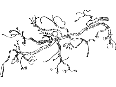 Mopar 4865387AC Wiring-Instrument Panel