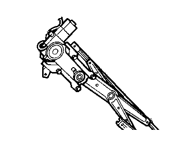 Mopar 5003260AA Front Door Window Regulator