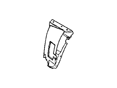 Mopar 4878822AB Shield-Fender