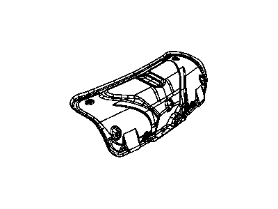 Mopar 5000072AD Cover-DECKLID Interior Trim