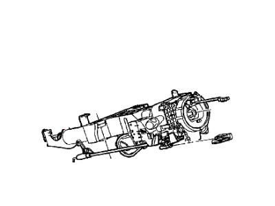 Dodge Ram 2500 Steering Column - 5057638AB