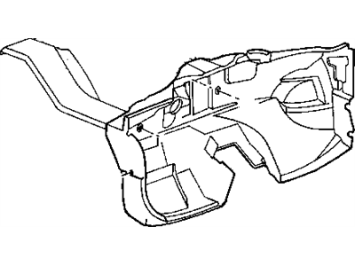 Mopar 4698441AD SILENCER-COWL Side