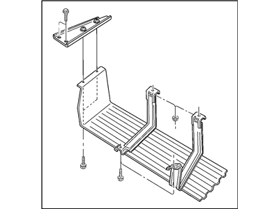 Mopar 82203839 Plate Pkg-SKID - Fuel Tank