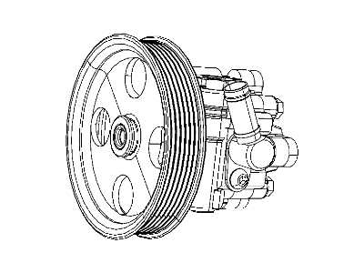 Mopar 4721439AB Power Steering Pump