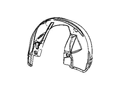 Mopar 5065503AC Shield-Splash