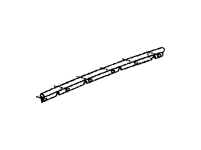 Mopar 5065780AC WEATHERSTRIP-Fender To Hood