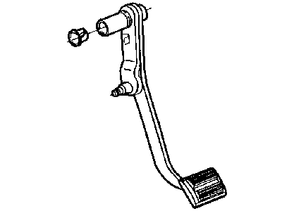 Mopar 52009837AE Pedal-Brake