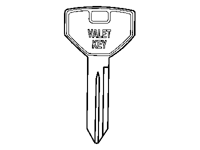 Dodge W350 Car Key - 4378753