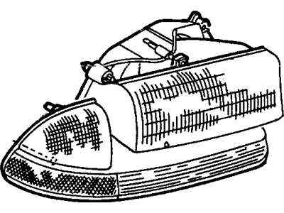 Mopar 55055173AC Lamp Front Combination