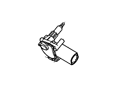 Mopar 4717710AD Motor-LIFTGATE WIPER