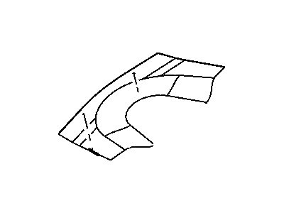 Mopar 4806074AG Shield-Front