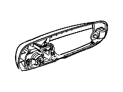 Mopar 55275949AB Handle-Front Door Exterior