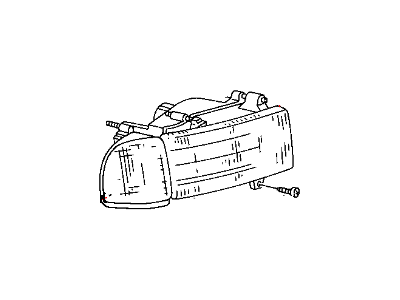 Mopar 55054780AD Headlamp