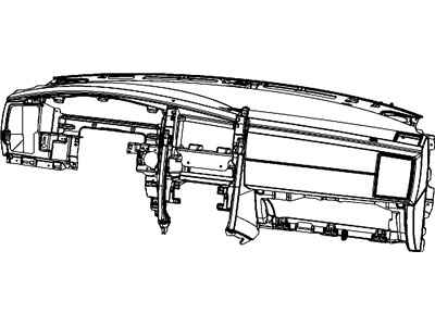 Mopar XB36XDVAD Grille-DEFROSTER