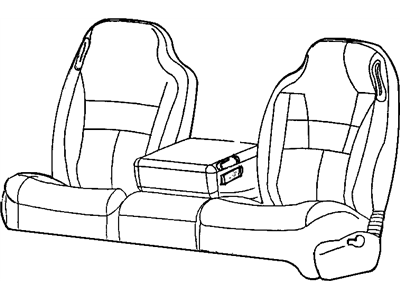 Mopar SP791AZAA Front Seat Back Cover