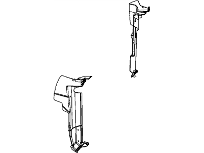 Mopar 4806239AB Seal-Radiator Side Air
