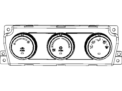 Mopar 55111292AD Air Conditioner And Heater Control Switch