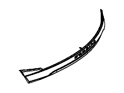 Mopar 5182606AH APPLIQUE-License Lamp