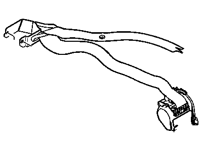 Mopar 5029127AD Turning Loop Seat Belt