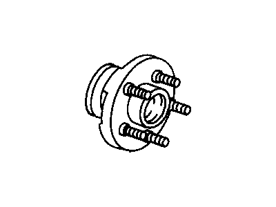 Mopar 4683869AA Brake Hub And Bearing