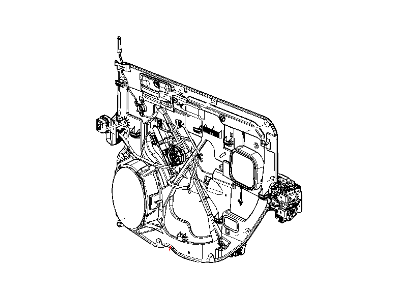 Mopar 68045133AD Panel-Carrier Plate