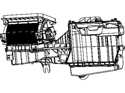 Mopar 68004211AA Housing-Blower Motor