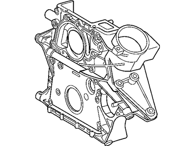 Dodge Sprinter 3500 Timing Cover - 5103969AA