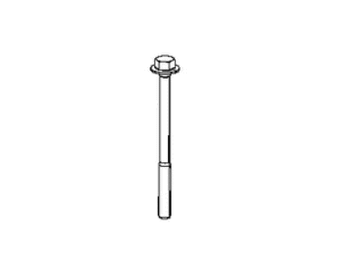 Mopar 6512340AA Bolt-HEXAGON FLANGE Head
