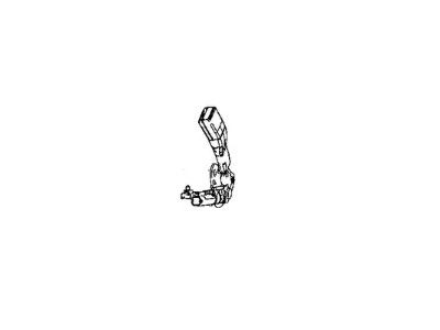 Mopar ZV861TUAH Front Inner Seat Belt