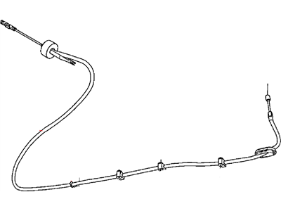 Mopar 4779591AG Cable-Parking Brake