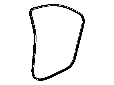 2010 Dodge Journey Door Seal - 5076862AE