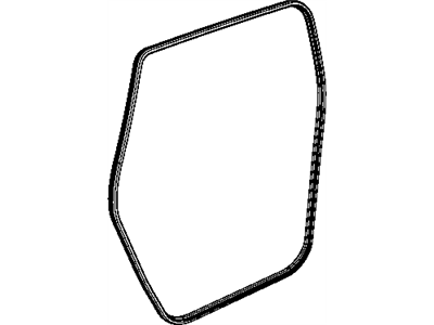 2010 Dodge Journey Door Seal - 5076860AE