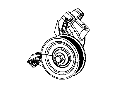 Mopar 4627207AB PULLEY-IDLER PULLEY