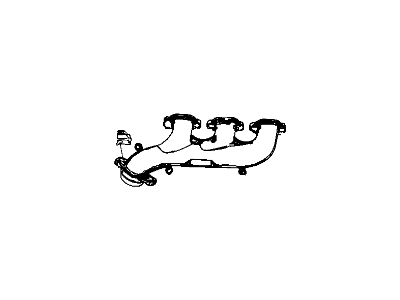 Mopar 53013836AB Exhaust Manifold