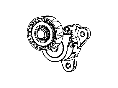 Mopar 4891595AE TENSIONER-Belt