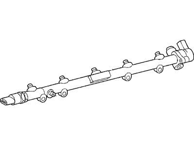 2002 Dodge Sprinter 3500 Fuel Rail - 5080286AA