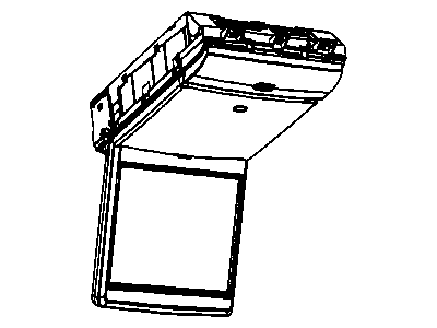 Mopar 1SR92HDAAA Monitor-Media System