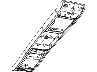 Mopar 1KM51HDAAB Console-Overhead